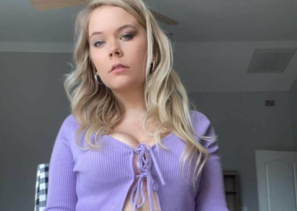 Percy Chlapecka Lilac Purple Casual Women's Tie Front Ribbed Knit Cardigan
