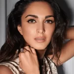 Kiara Advani is the sexy sleeveless top pair with rings while looking towards camera