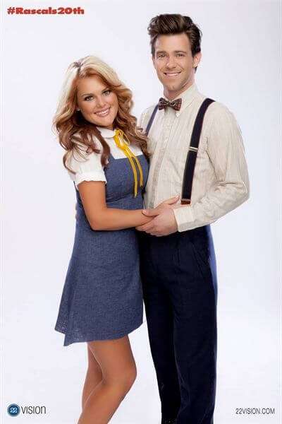 Brittany Ashton Holmes – Biography, Age, Career, and More 13 Brittany Ashton Homes is standing with his co star and smiling while posing for the pictrue